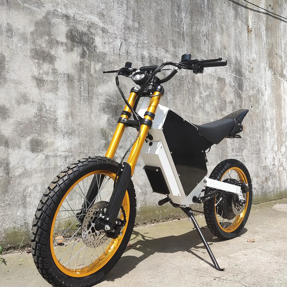72V 20000 Watt Electric Hybrid Bicycle Disc 200A Controller 75AH Integrated Battery Steel Frame Rear Hub Motor