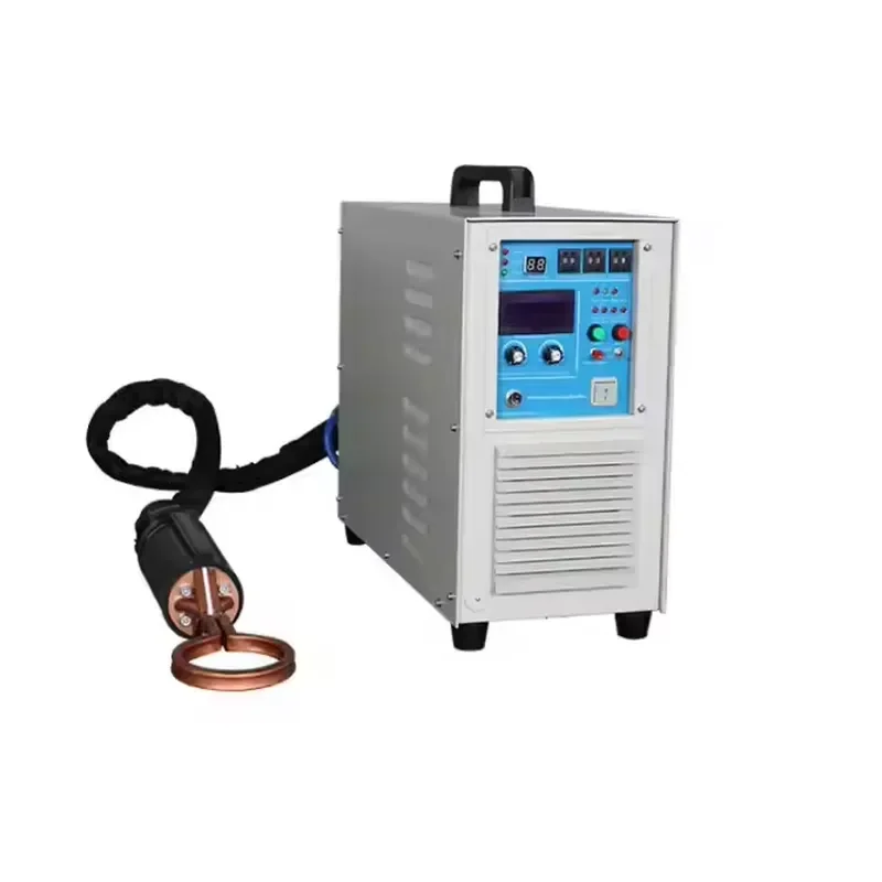 Portable Induction Heating Brazing Machine PLC Control Easy Operation Heater For Copper Pipe Steel Engine Pump Repair