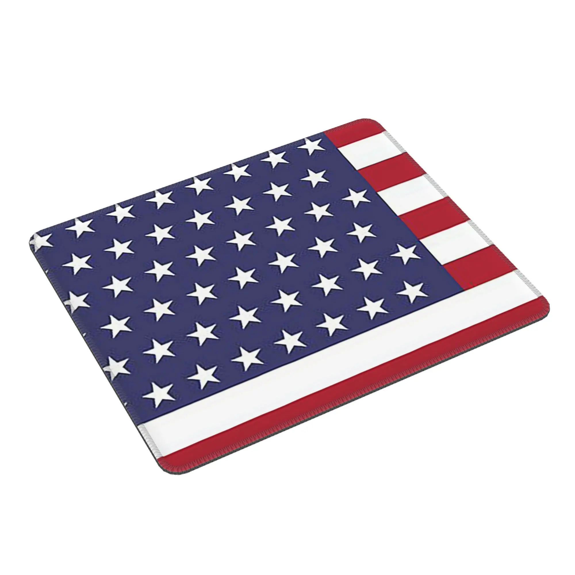 

Коврик для мыши с графическим дизайном американского флага, компьютерная клавиатура, коврик для мыши, геймерский ПК, ноутбук, настольный коврик, офисные коврики для стола