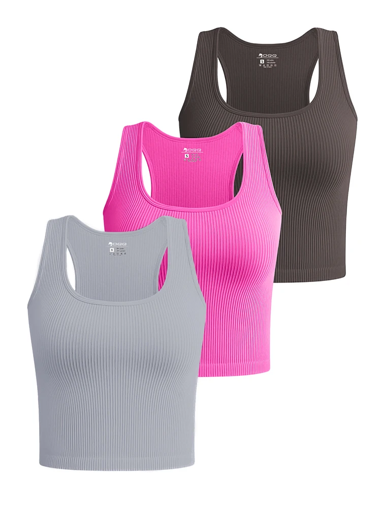 Summer New Fashion Women's Tops Sleeveless Tank Top T-shirt Elastic Breathable Sports Fitness Yoga Top