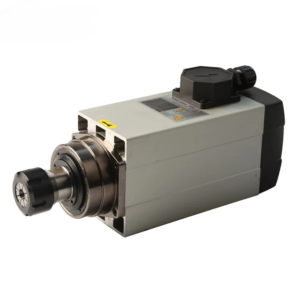 Woodworking Engraving Machine square Air-cooled High-speed Electric Spindle Motor Automatic Tool Changer Spindle