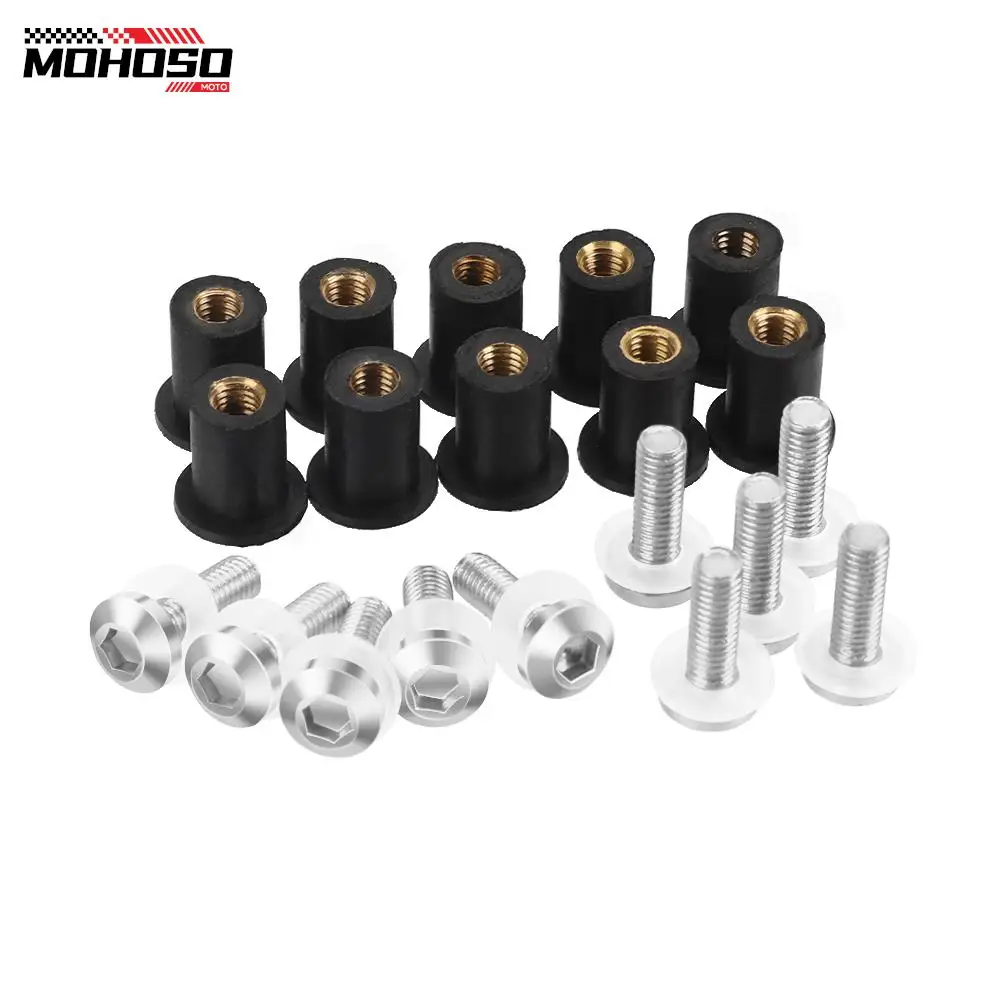 Windscreen Windshield Bolts Screws For Yamaha FZ1 FZS1000 Fazer FZ6R FZ6 FZ8-N S Fazer8 FZ16 FJR 1300 TDM 900 TRACER 900 FJ-09