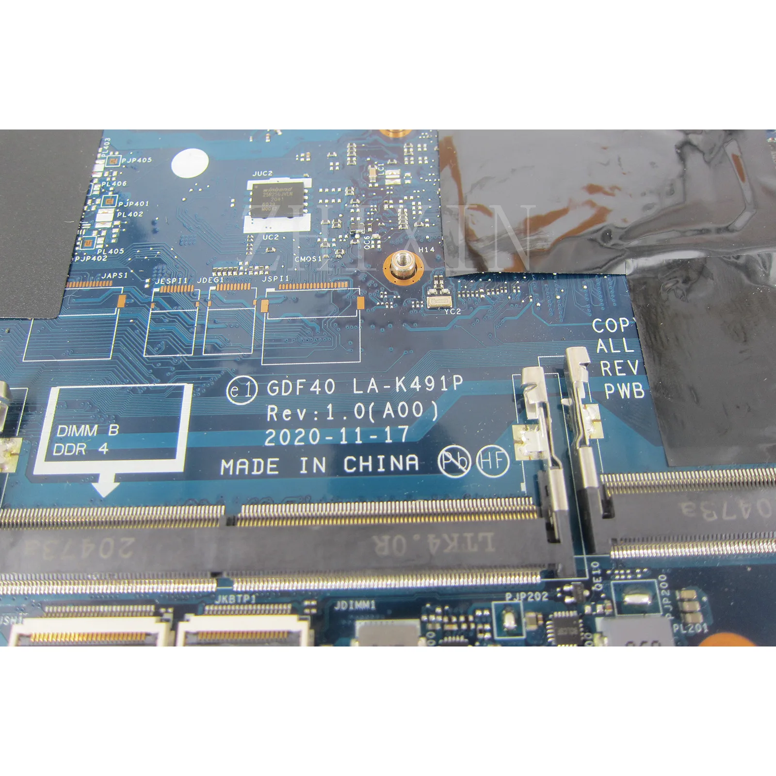 Imagem -02 - Placa-mãe Portátil para Dell Latitude 5420 Notebook Mainboard Teste Completo i5 i7 Cpu 11 0m51j7 054ccv 01m3m4 014p1w La-k491p