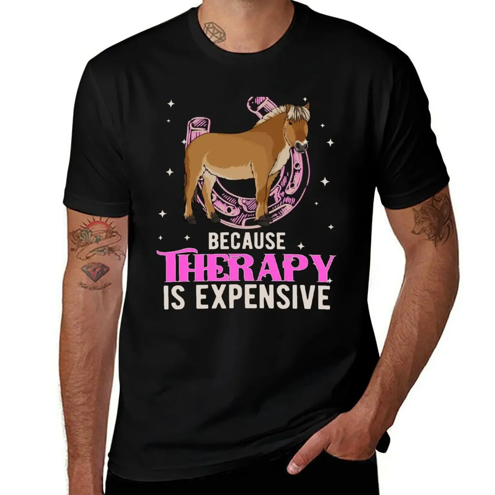 

Funny Fjord Horses Gift T-Shirt summer clothes korean fashion Men's clothing