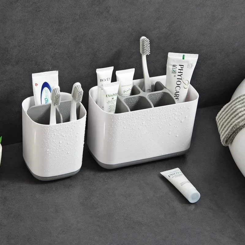 

Plastic Electric Toothbrush Toothpaste Holder Detachable Bathroom Toothpaste Holder Storage Rack Bathroom Accessories