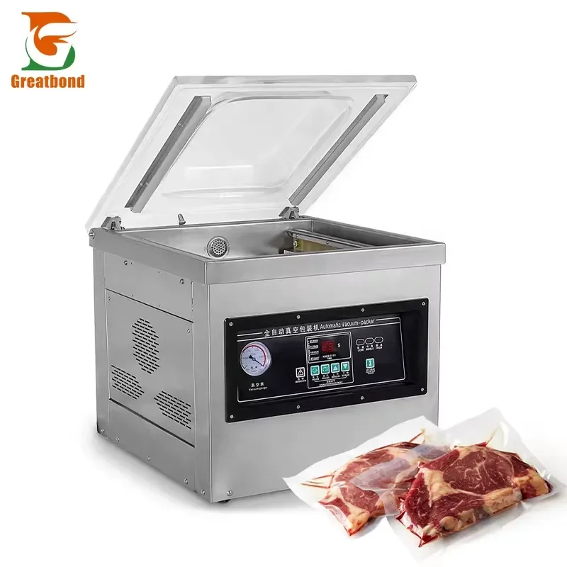 for Dz-400 Vacuum Sealer Machine Table Top Single Chamber Food Packer for Seafood Grain Rice Tea Brick Packaging Equipment
