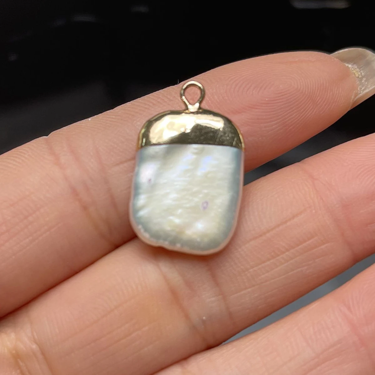 

5pcs/set 15x25mm Baroque Natural Freshwater Pearl Pendants Charms for Jewelry Making Necklace Earrings Accessories Wholesale