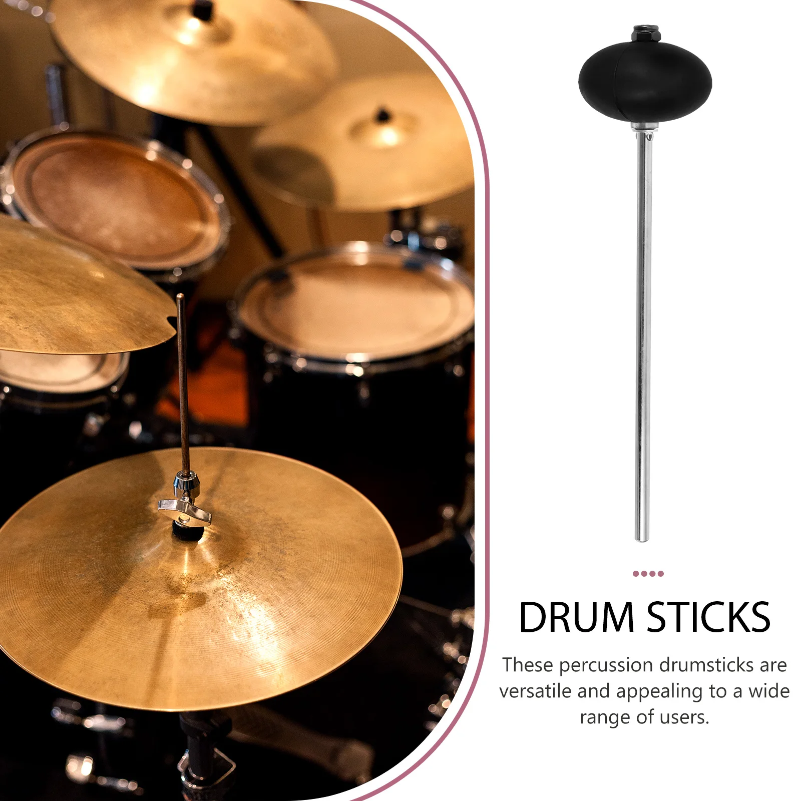

Tongue Drum Mallets Smooth Drumsticks for Beginners and Professionals in Performance