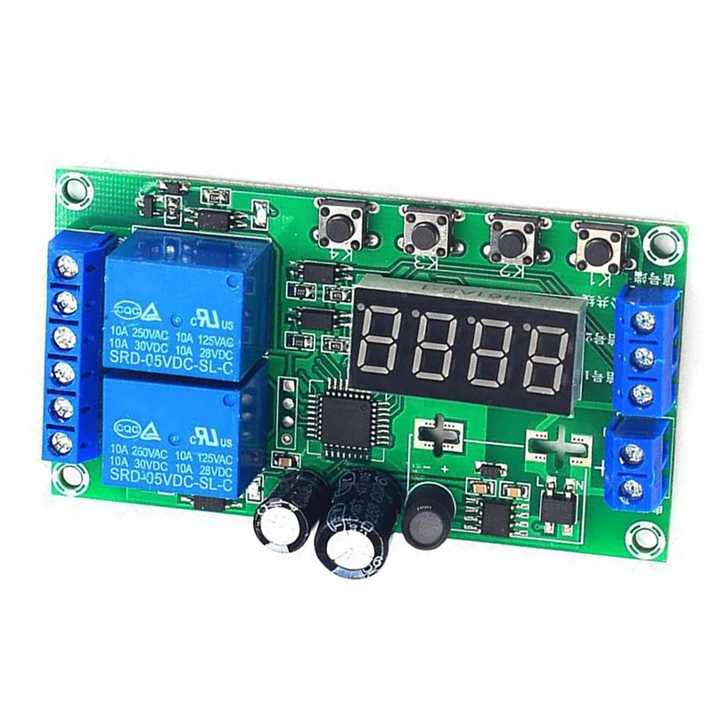 Two Way Delay Relay Module Pulse Trigger DC 7-30V