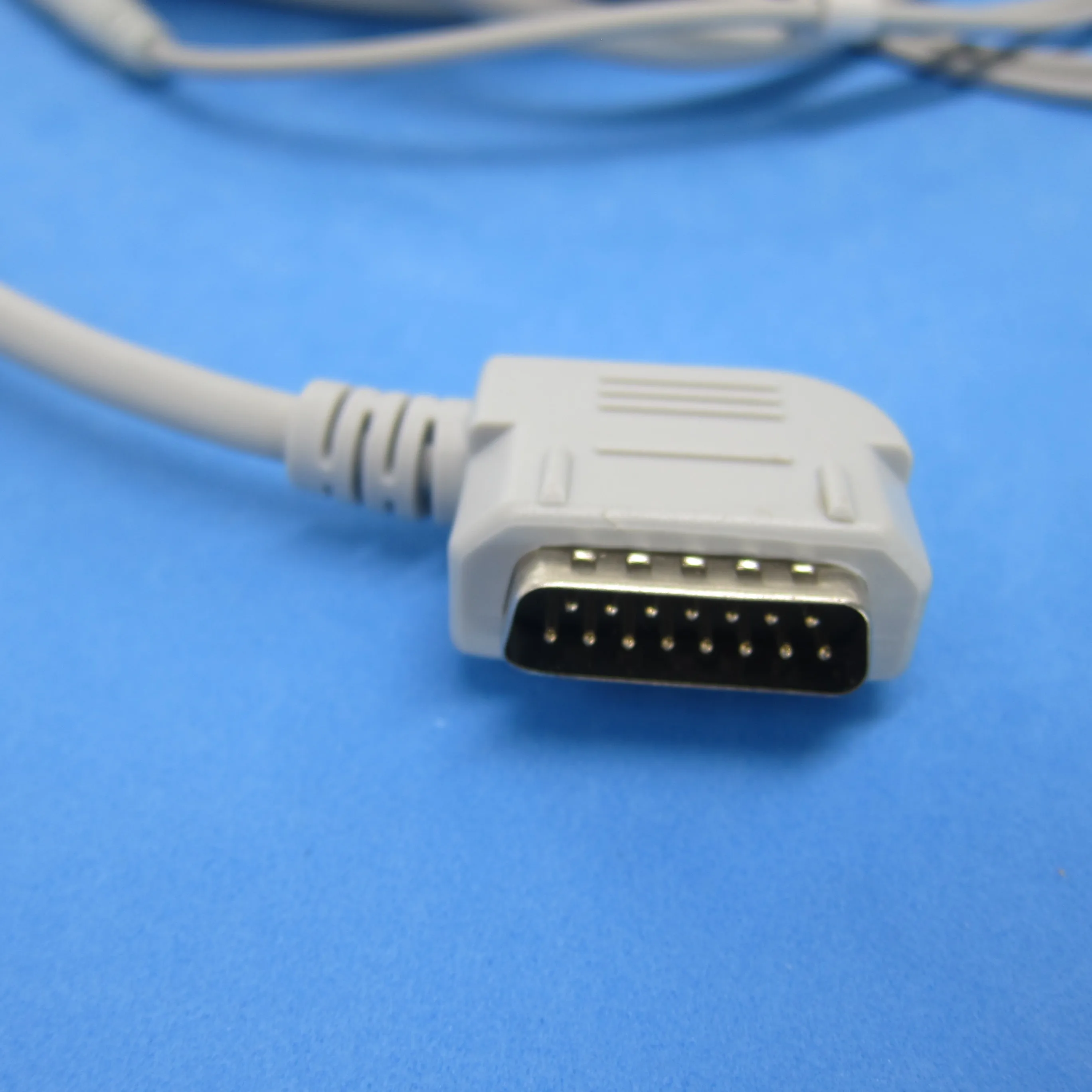 jednoczęściowy kabel EKG z 10 przewodami do KANZ ECG108, 110 bez rezystancji