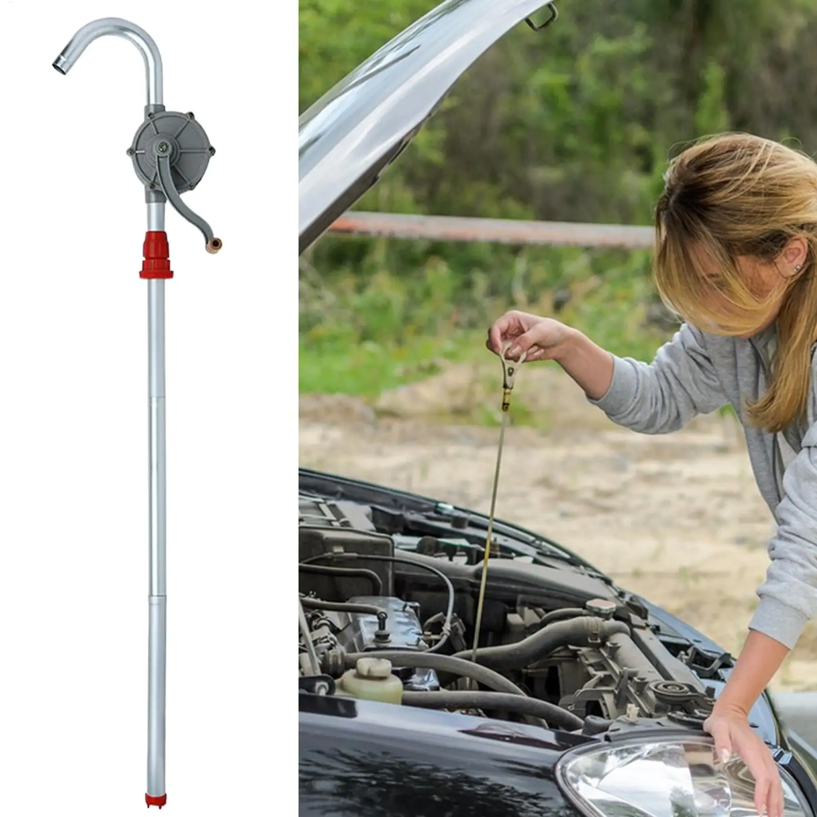 

Роторный насос для перекачки масла, бочка, масляный ручной вращающийся насос, инструмент для трансмиссии жидкости, оборудование для пополнения транспортных средств, фермы