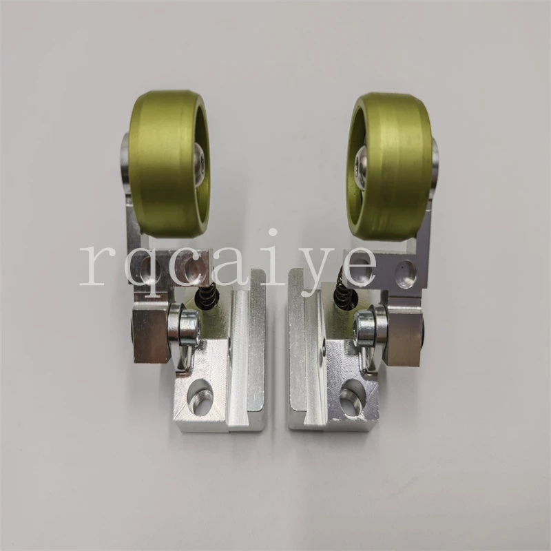 

1 Pairs 14.6400.16 14.6400.17 Roller For MBO Folding Machine Spare Parts Press Paper Wheel Assembly