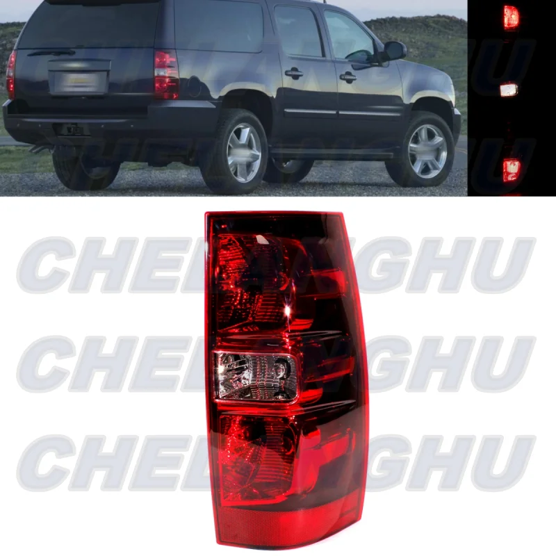 

For Chevrolet Suburban 1500 Tahoe 2007 2008 2009 2010 2011 2012 2013 2014 Right Side Tail Light Rear Lamp With Bulbs