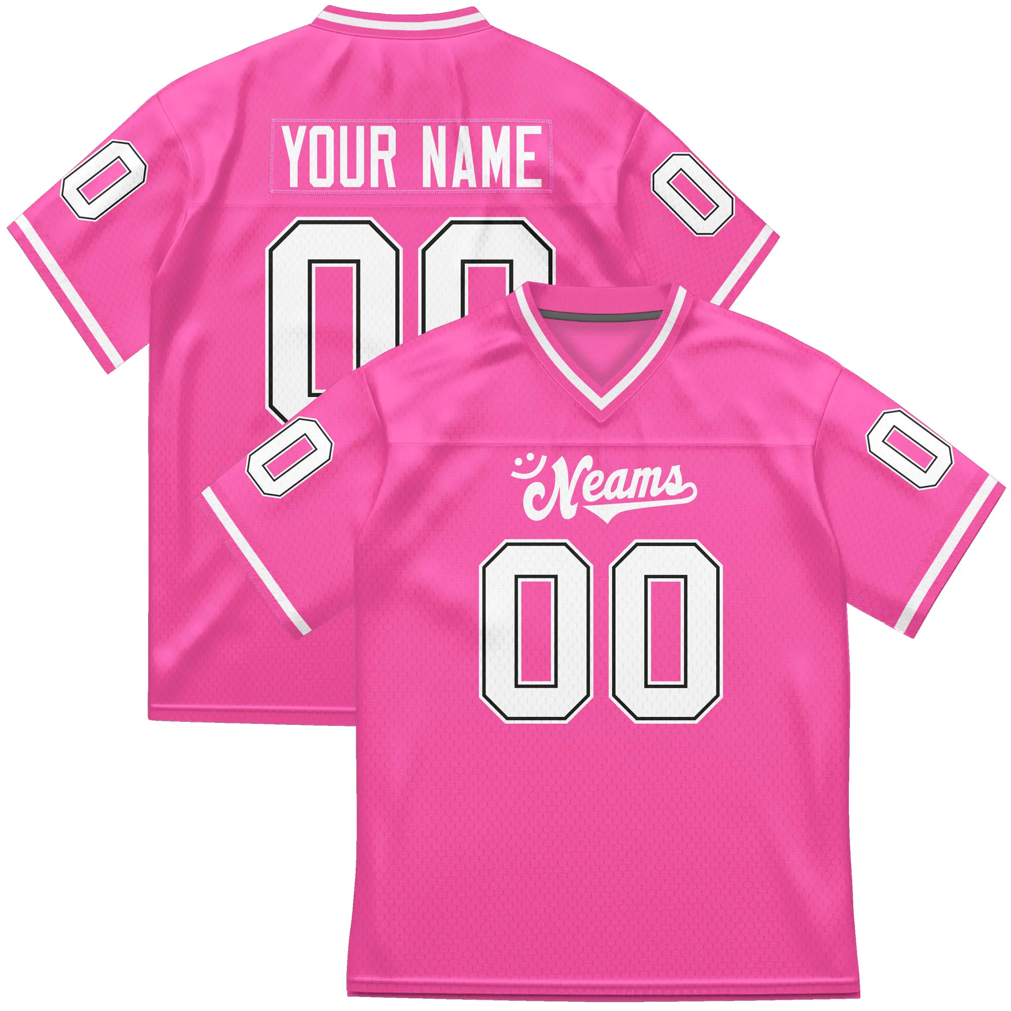 Aangepaste American Football Jersey gepersonaliseerde gedrukte naam nummer team uniform fans cadeau voor volwassenen kinderen