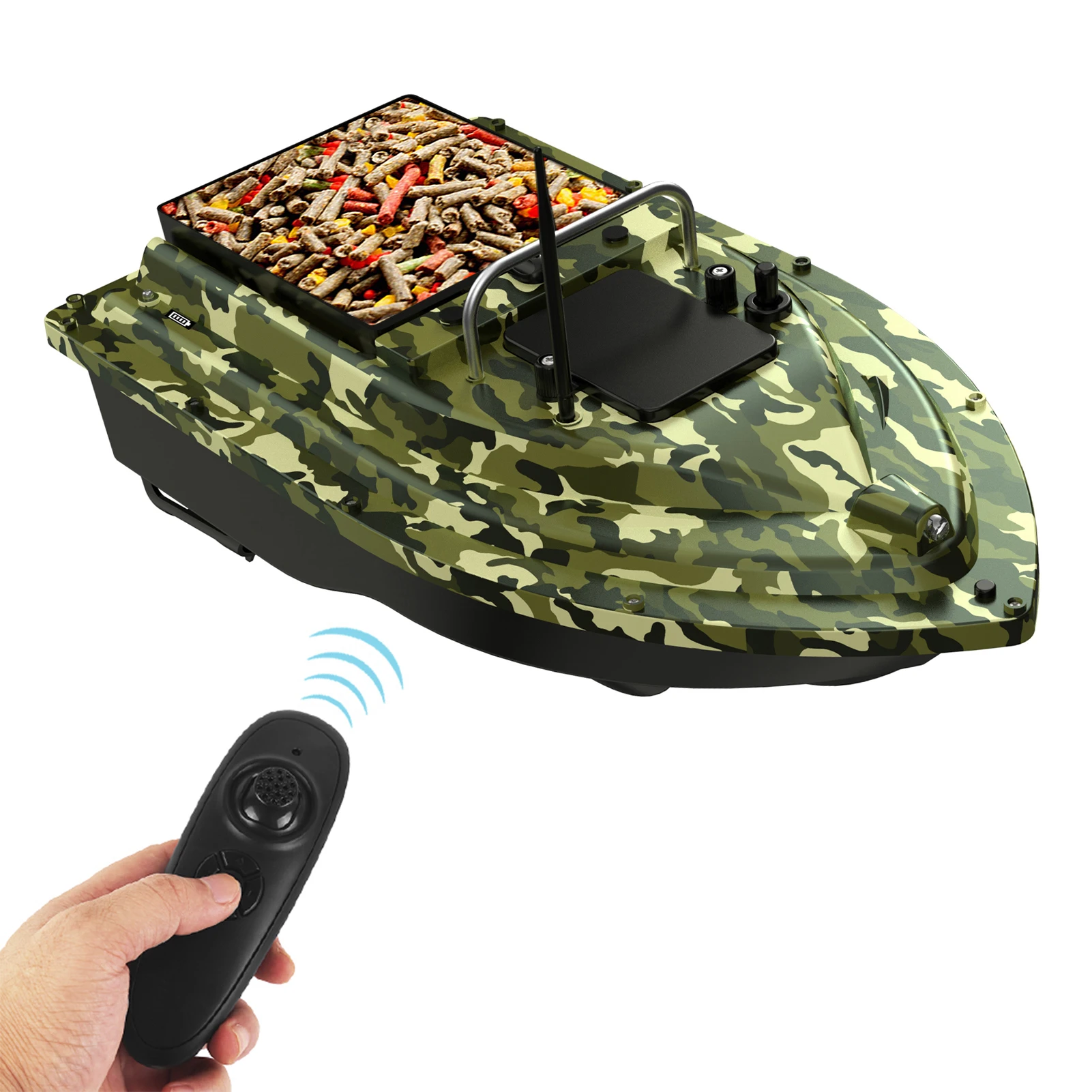 NEUE Drahtlose Fernbedienung Angeln Köder Boot Angeln Feeder Fisch Finder Gerät 430-540 yards Remote Range – Detail 21