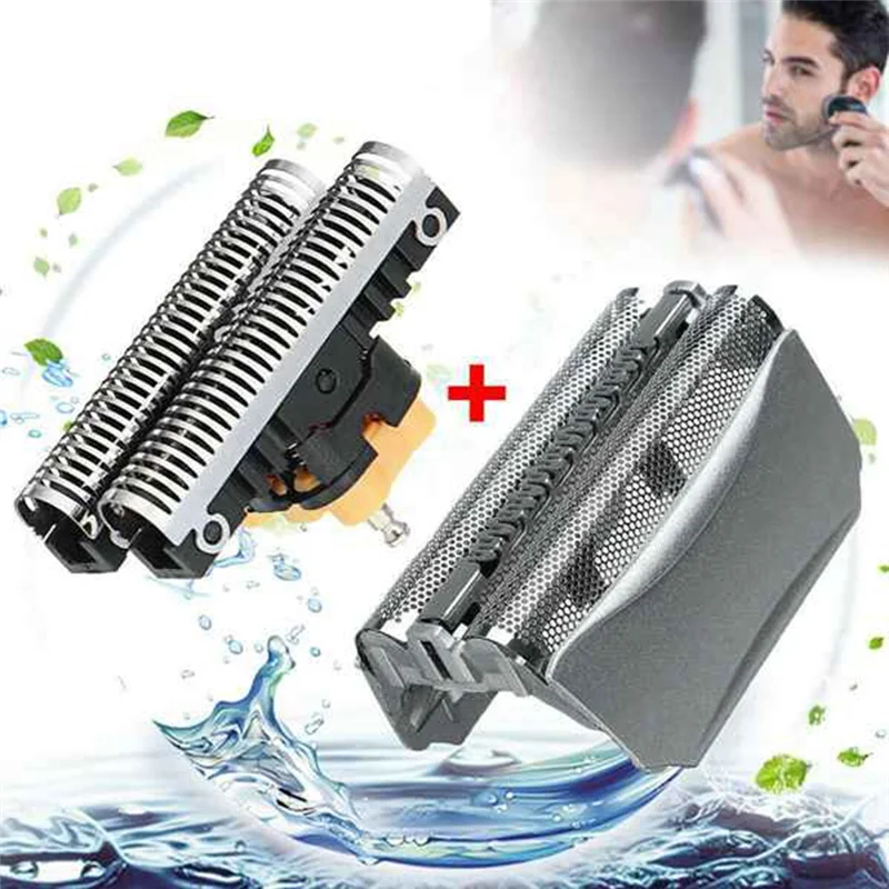 AT63-Combi Pack 51S شفرة بديلة + رأس حلاقة لسلسلة براون 5 8000 ماكينة حلاقة 5643 5758 8970