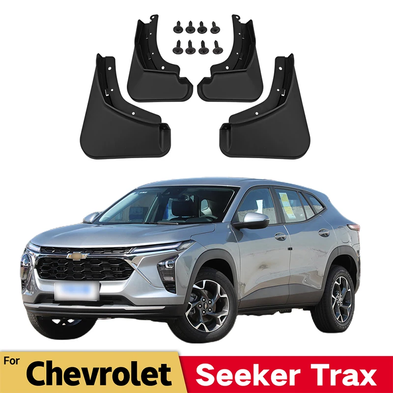 

MudFlaps For Chevrolet Seeker Trax 2023 2024 Mudguards Mud Flaps Splash Guards Front Rear Wheels Fender Car Accessories 4Pcs