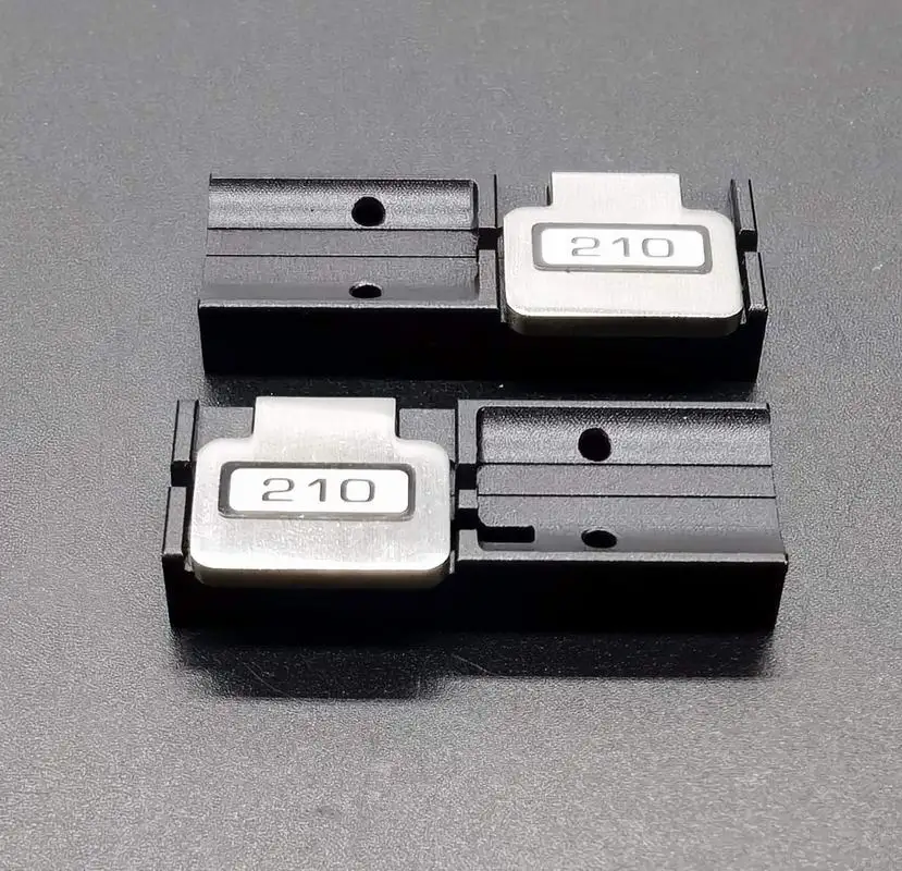 

Fiber Holder FH-100-210 For FUJIKURA PM Fiber Fusion Splicer FSM-100P/P+ FSM-100M Replacement Fiber Holder For 210um Fiber Clamp