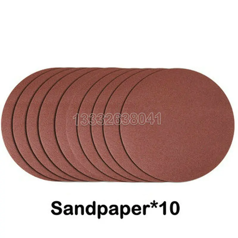 38CM Cement Trowel Concrete Mortar Grinding Accessories Multifunctional Electric Polishing Machine Sandpaper Metal Polishing Dis