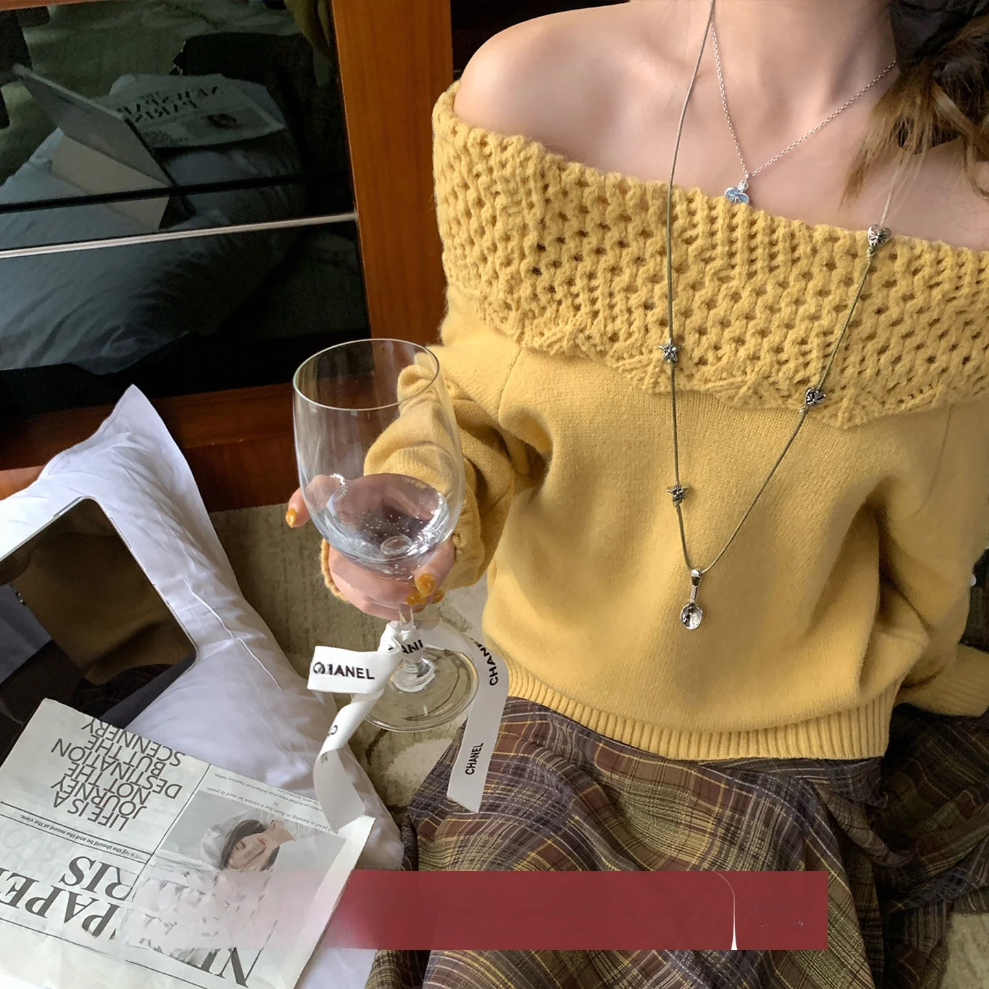 

Ретро-юбка миди в асимметричную клетку для женщин, весенняя коллекция, дизайнерская модель, с завышенной талией, из полиэстера, для туризма