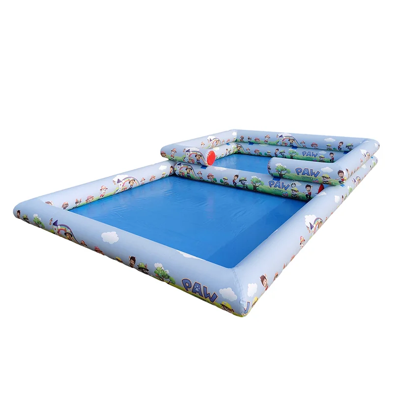 Custom Inflatable Sand Pool Square Stall New Favorite Kids Painted Inflatable Fishing Pond Playset Large Pool