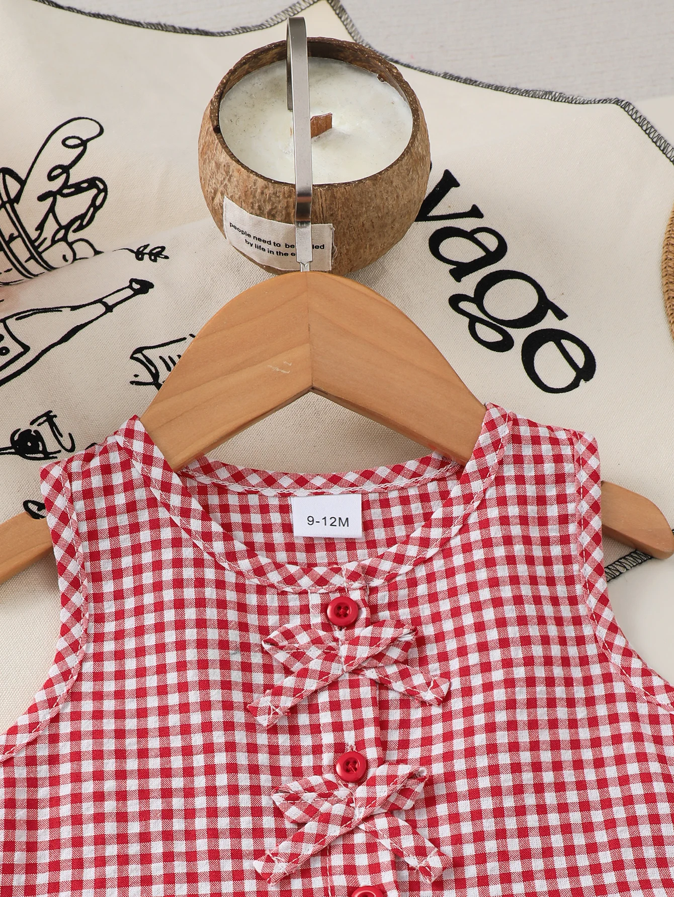 0-3 Year Girl's Summer Set with Checkered Small Bow Top and Pants 2Pcs/Set for Toddler Baby Girl's Fashion Set and Baby Clothing