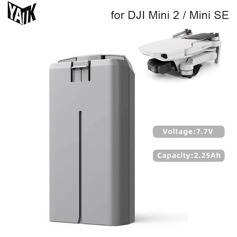 

For DJI Mini 2 Mini SE Intelligent Flight Battery 2250mAh 7.7V Mini 2 SE 31 Mins Rechargeable LiPo 2S Drone Batteries Parts