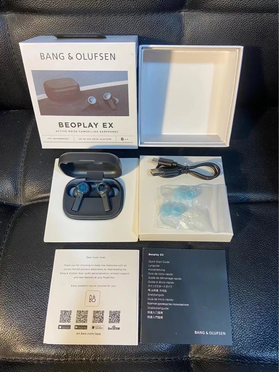 

2025 Novos fones de ouvido Bluetooth Beoplay EX BO intra-auriculares Fones de ouvido Bluetooth