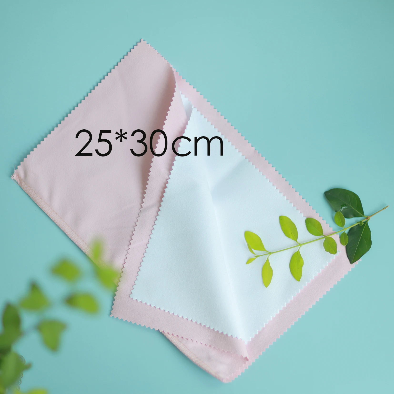 1 متعدد الطبقات كبيرة الفضة مسح القماش 30*32 سنتيمتر الذهب والفضة والمجوهرات تلميع وكيل الغزلان الفراء تلميع #2