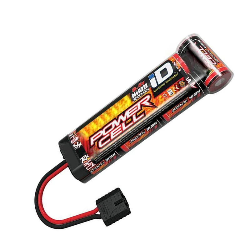 High Capacity 8.4V NiMH 3000mAh 2923X 7-Cell Battery Fits all kinds of RC cars, trucks, and boats