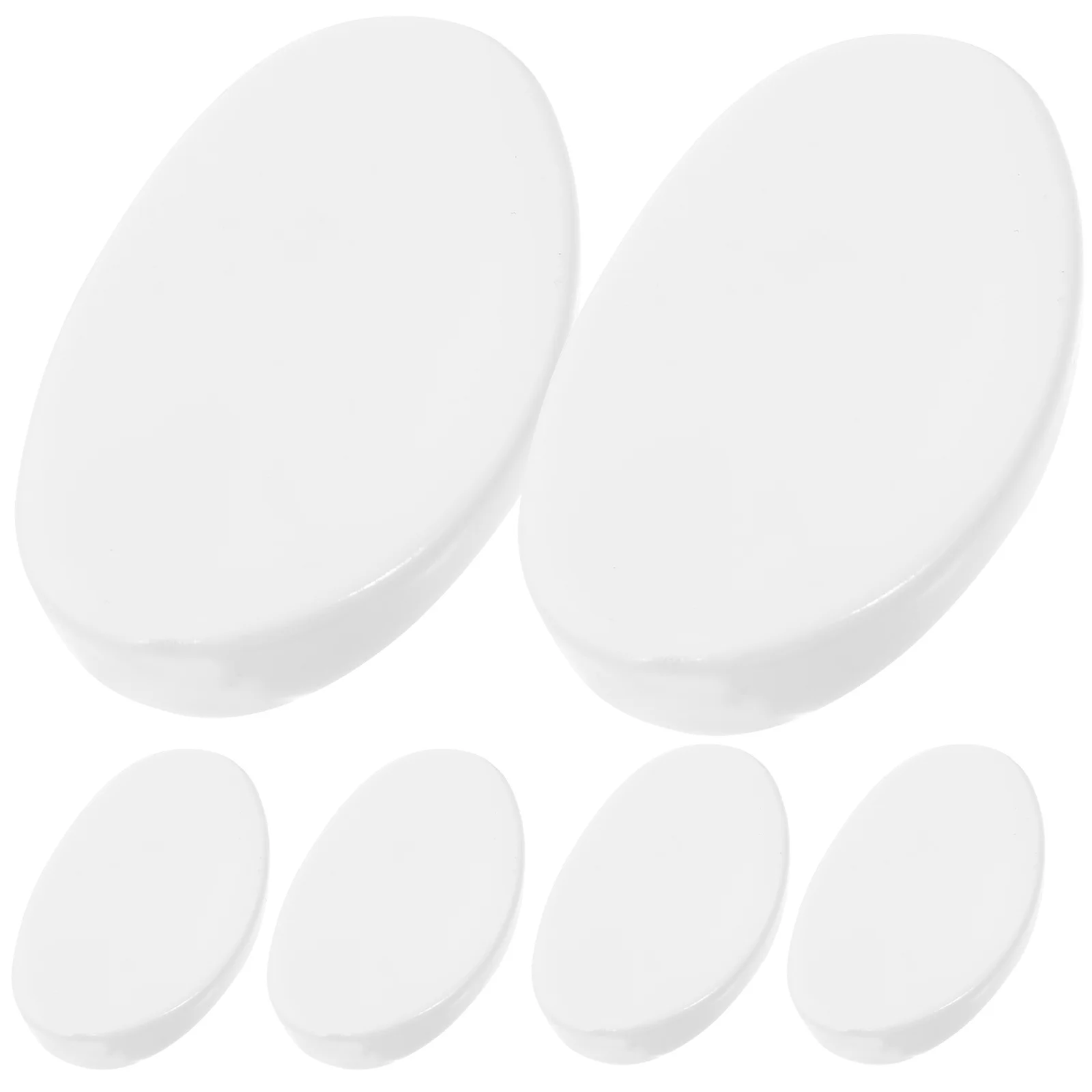 

6Pcs Decorative Chopstick Rest Stand Egg Design Spoon and Fork Holder for Home Kitchen Tabletop Utensil Organizer