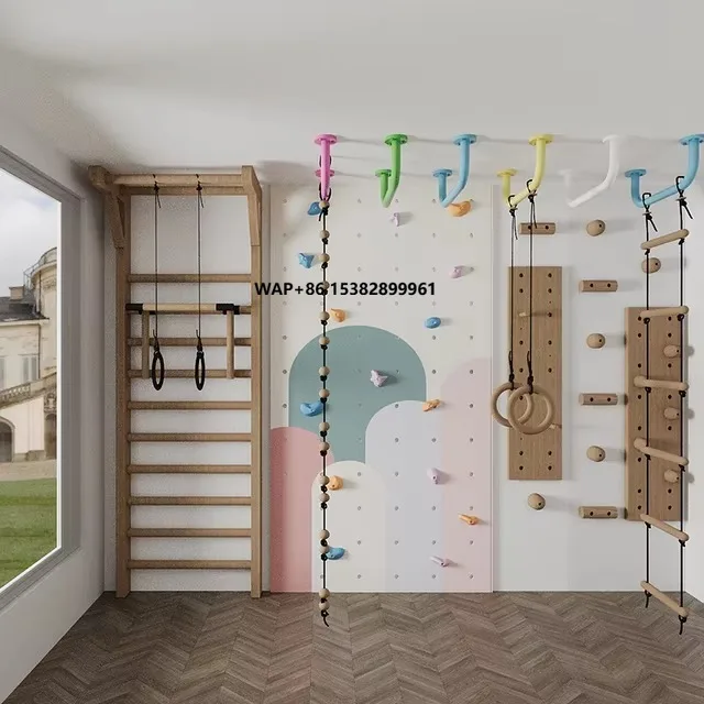 High Quality Competitive Price Indoor Adventure Set Children Play Soft Rock Climbing Wall for Toddler