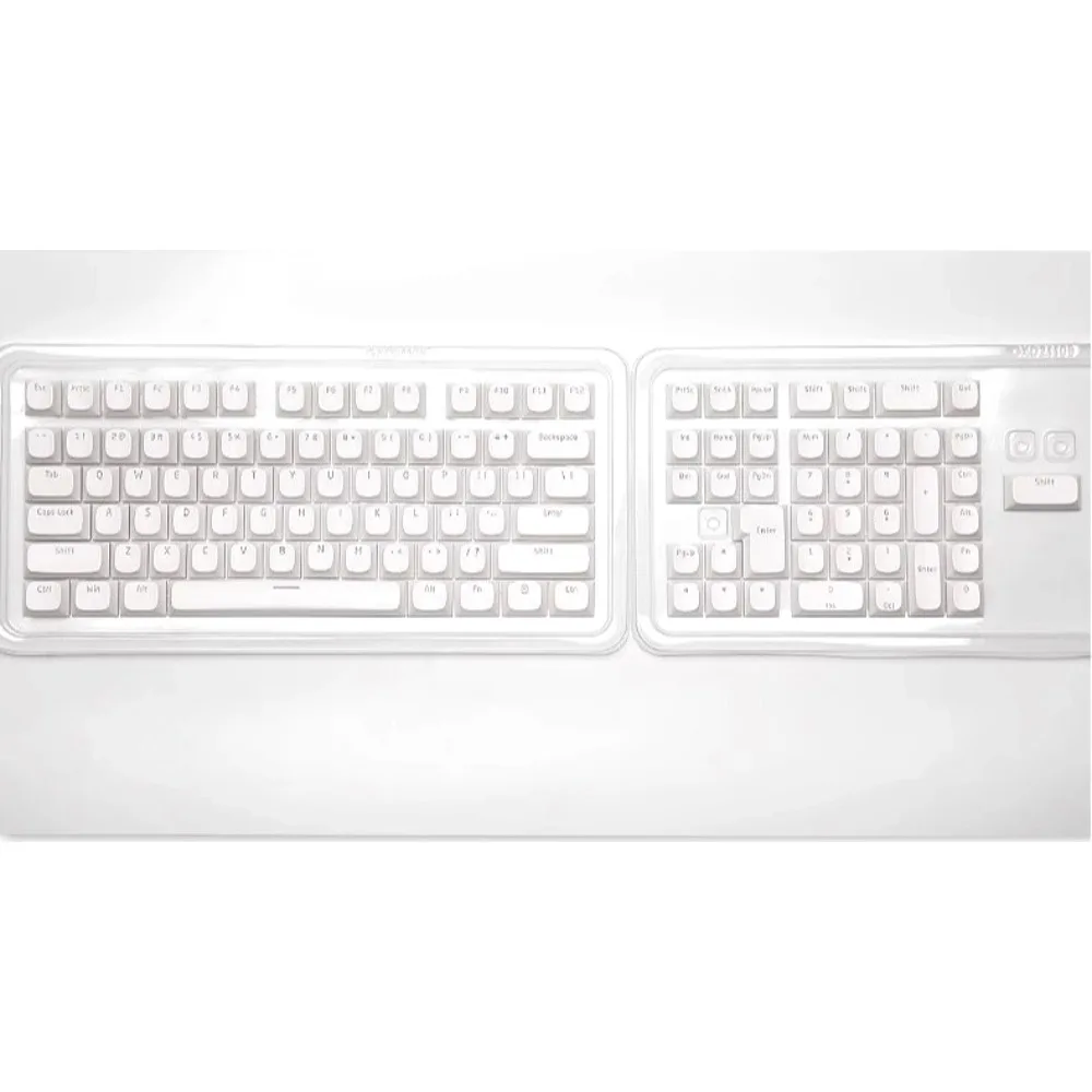 Hot-selling PBT transparent keycap OEM ball cap, customized keyboard, full key adaptation, small pudding