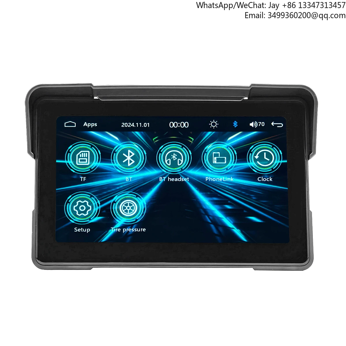 

1 Din Android 12 Car Radio 7 Inch IPS Screen Global Positioning System Multimedia Functions Dashboard Placement MP3/MP4 Player