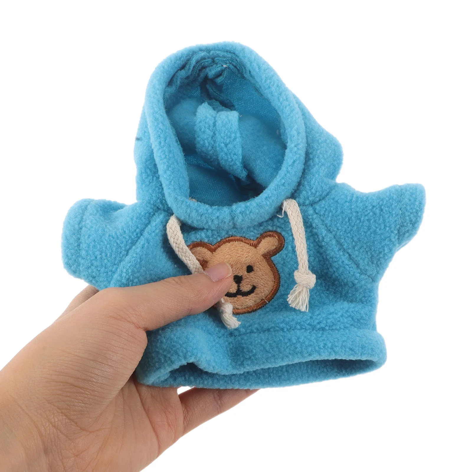4pcs Bear Stuffed Animal Clothing Set For 8 Inch Cute Diy Bear Clothes Hoodie Jeans Outfit, Diy Kawaii Accessories