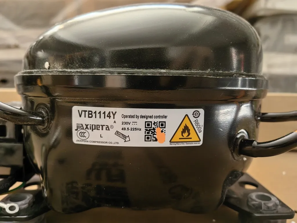

VTB1114Y VTE1114Y VTE1113Y inverter refrigerator compressor