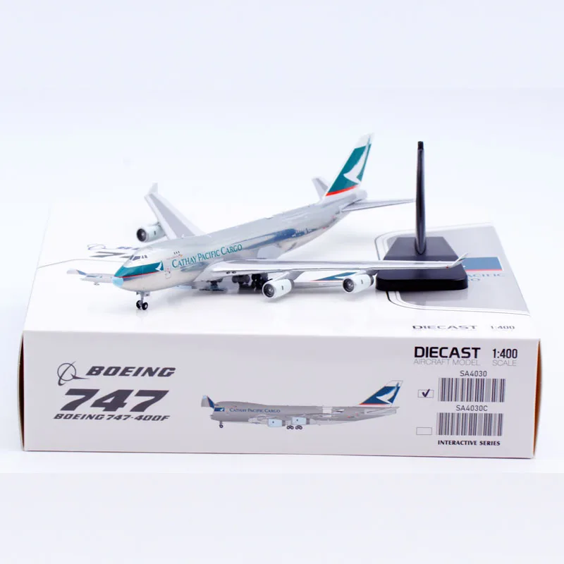 SA4030 Alloy Collectible Plane Gift JC Wings 1:400 Cathay Pacific Cargo 