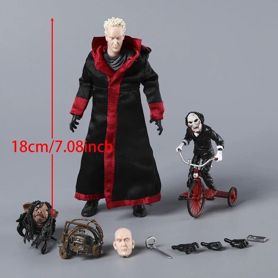 NECA Saw Ultimate Jigsaw Killer Black / Red Robe PVC Action Figure