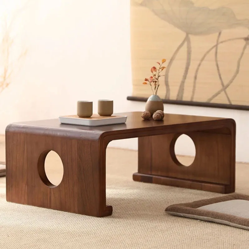 Wood Designer Coffee Table Small Modern Decoration Books Side Table Simple Aesthetic Mini Mesas Bajas Chinese Style Furniture