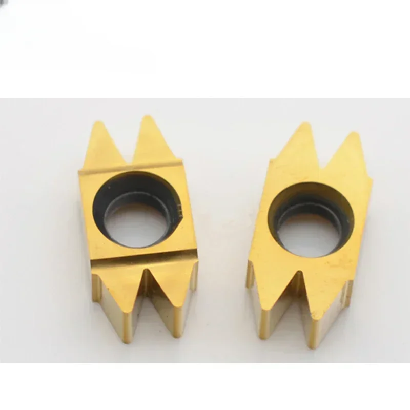 5pcs/lot Belt Pulley Cutter Inserts 40 Angle Double Slot Pdl40 2.34mm, 3.56mm Grooving Inserts For Cast Iron/steel/aluminum