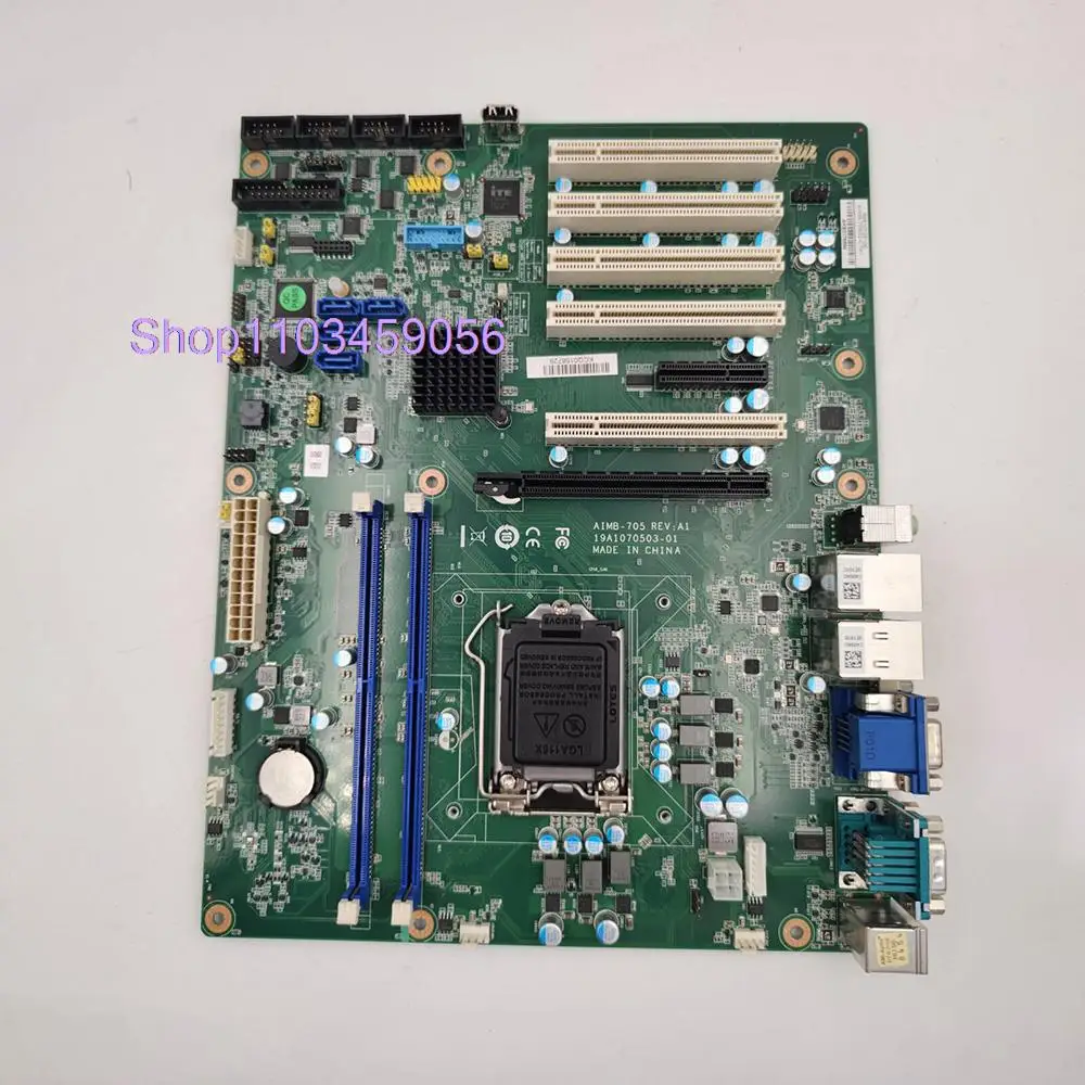 For ADVANTECH Industrial Computer Motherboard 5PCI Expansion Slot 1151 Pins AIMB-705 AIMB-705G2-00A1E AIMB-705G2