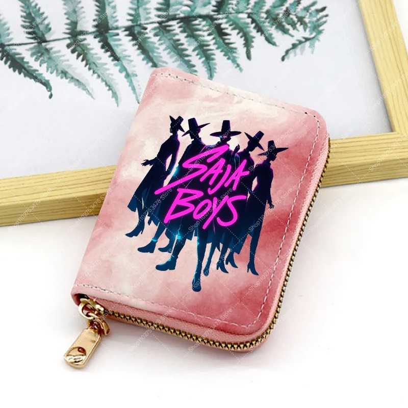 

KPop Demon Hunters Kids Cartoon Coin Purse Children Anime Cute Wallet Girl Zipper Money Bag Fashion Card Holder Accessories Gift