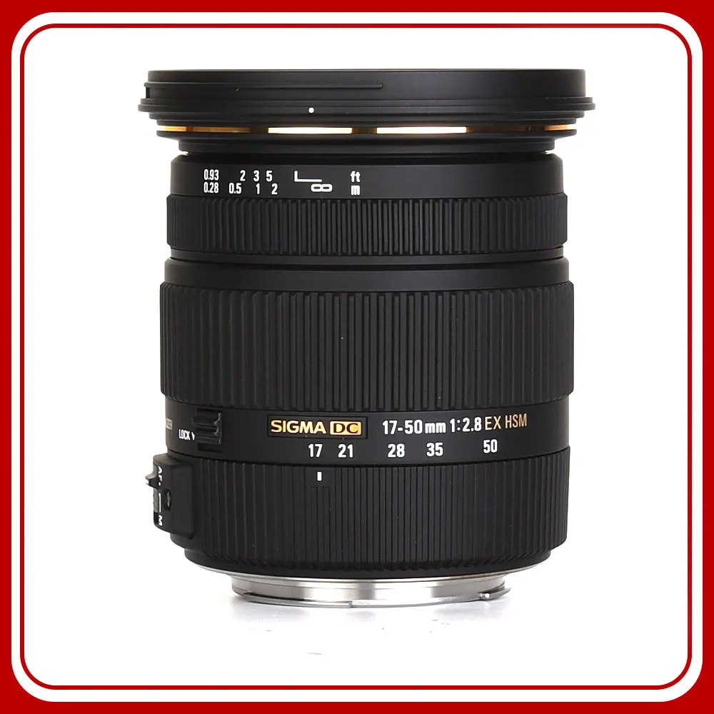 Sigma 17-50mm F2.8 EX DC OS HSM Lens for Nikon Canon