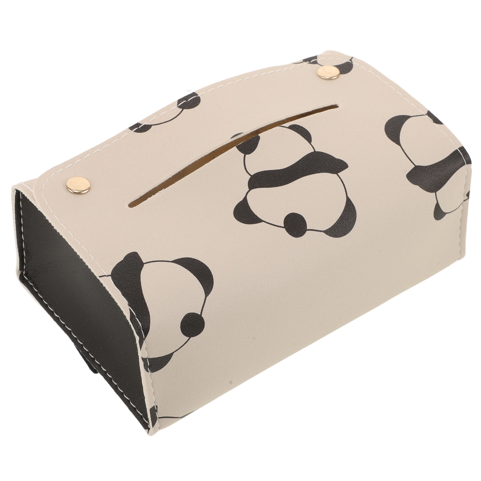 

Car Tissue Box Holder Napkin Case Paper Towel Storage ganizer Multifunctional Decorative Car Accessories PU
