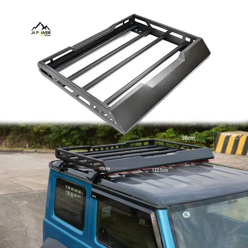 

Mini Aluminum Roof Rack Cargo Roof Carrier for Suzuki Jimny 3door 5door2018-2024