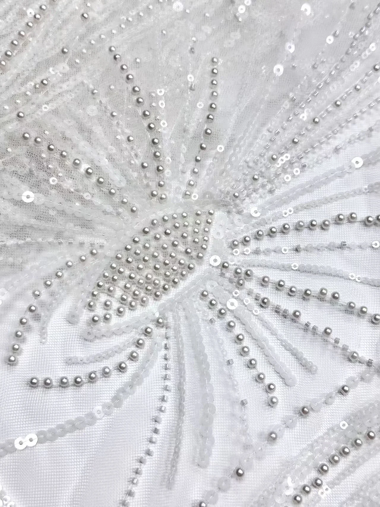 Afrykańska koronka, srebrna, najnowsze nigeryjskie koronki, wysokiej jakości tkanina z cekinami, siatka koronkowa, francuska koronka z cekinami CC1676