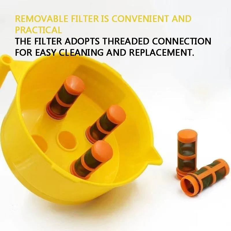 قمع نوع فاصل الزيت والماء 5 عنصر فلتر الديزل البنزين فلتر الوقود فلتر الزيت والماء فصل قطعة أثرية