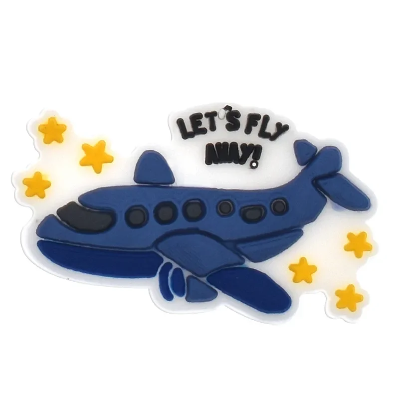 Aircraft Shoe Charms for Crocs Accessories Kids Clogs Pins Boy Girls Badges Men Jeans Women Decorations Buckle Shoes Accessories