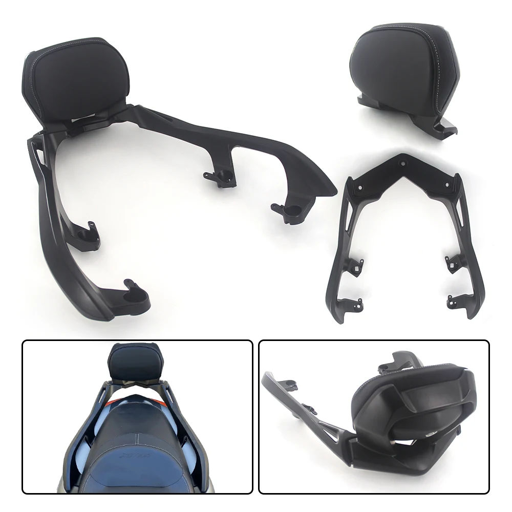 For YAMAHA XMAX300 XMAX250 X-MAX Xmax 300 250 2017-2023 Motorcycle Passenger Seat Rear Backrest Frame Accessories