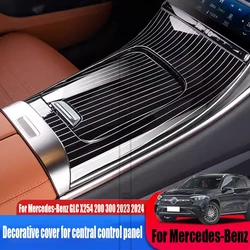 For Mercedes-Benz GLC X254 200 300 2023 2024 central control panel decorative cover automotive interior decoration products